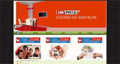 Desktop Screenshot of lojapostal.com