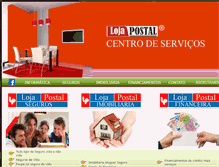 Tablet Screenshot of lojapostal.com
